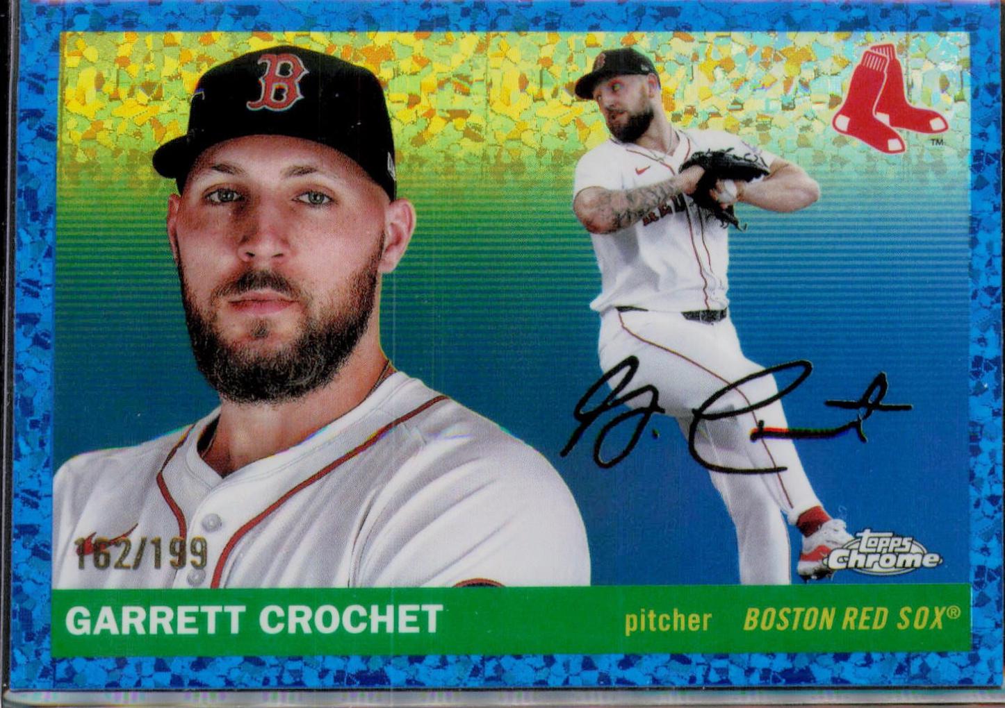 Garrett Crochet [Blue Mini-Diamond Refractor] #84
