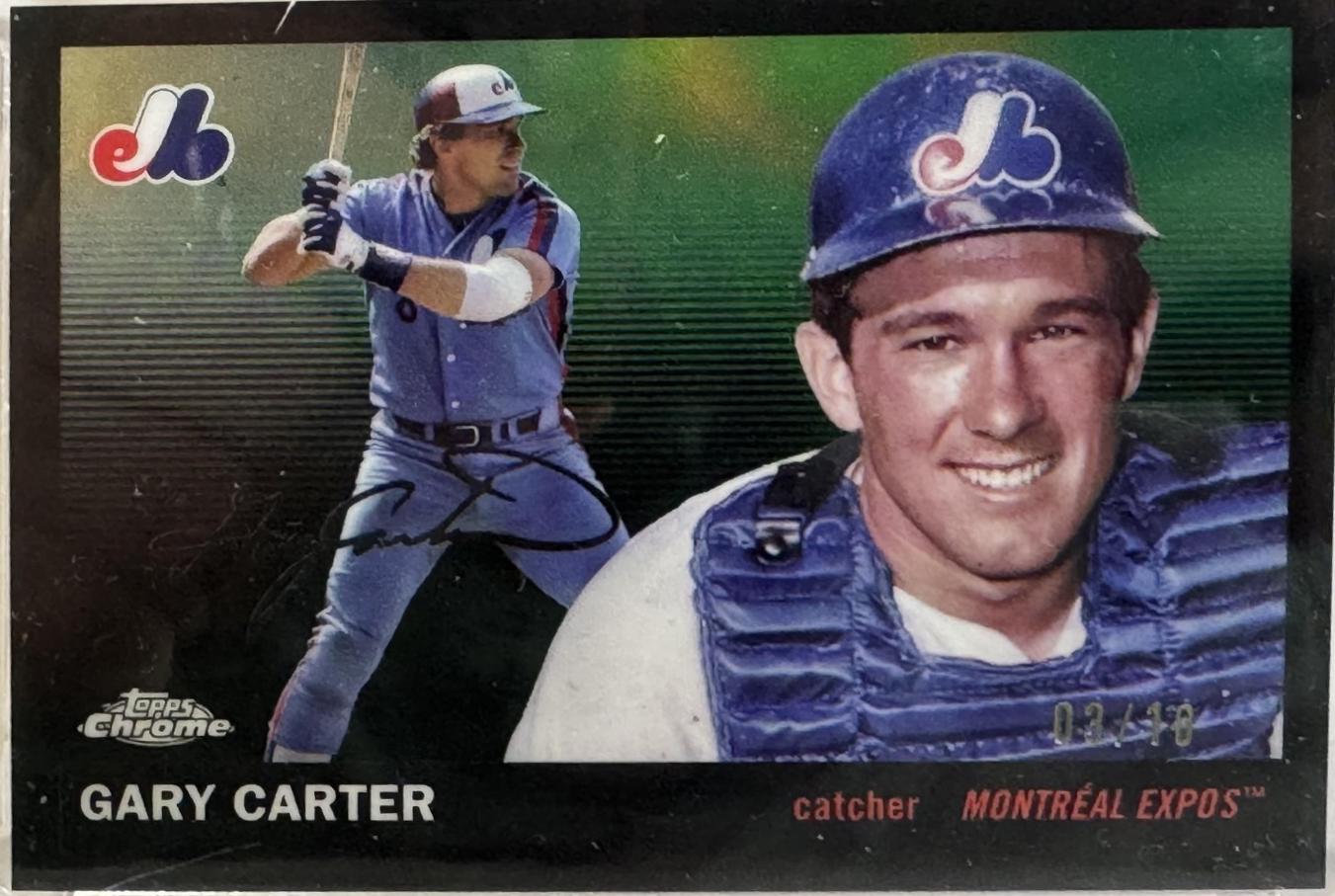 Gary Carter [Black Refractor] #482