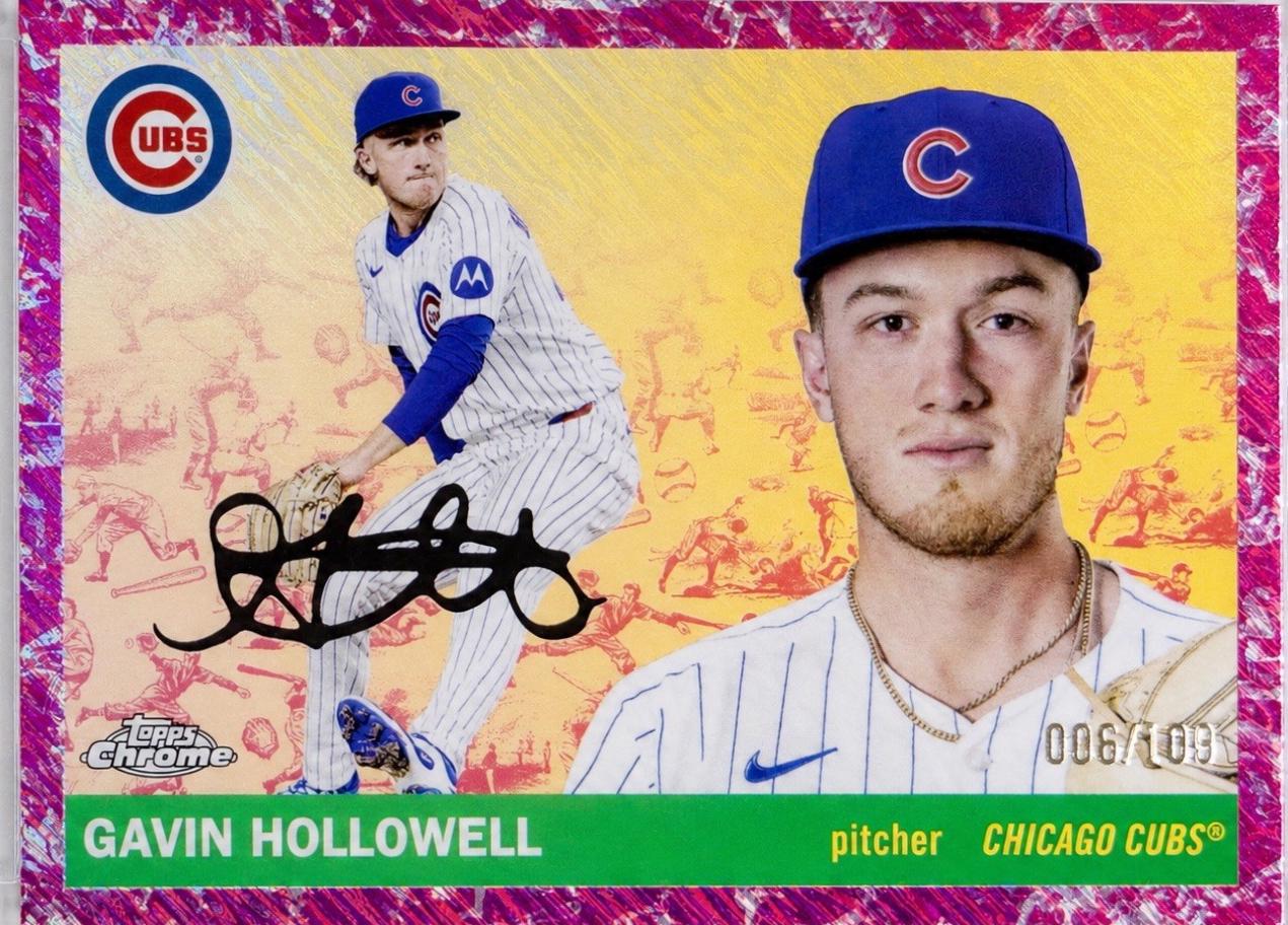 Gavin Hollowell [Toile Cream Fuchsia Shimmer] #390
