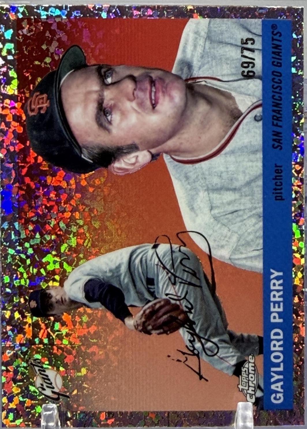 Gaylord Perry [Rose Gold Mini-Diamond Refractor] #409
