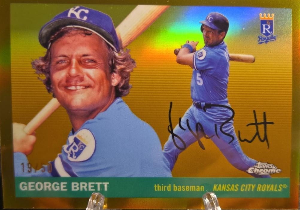 George Brett [Gold Wave] #429