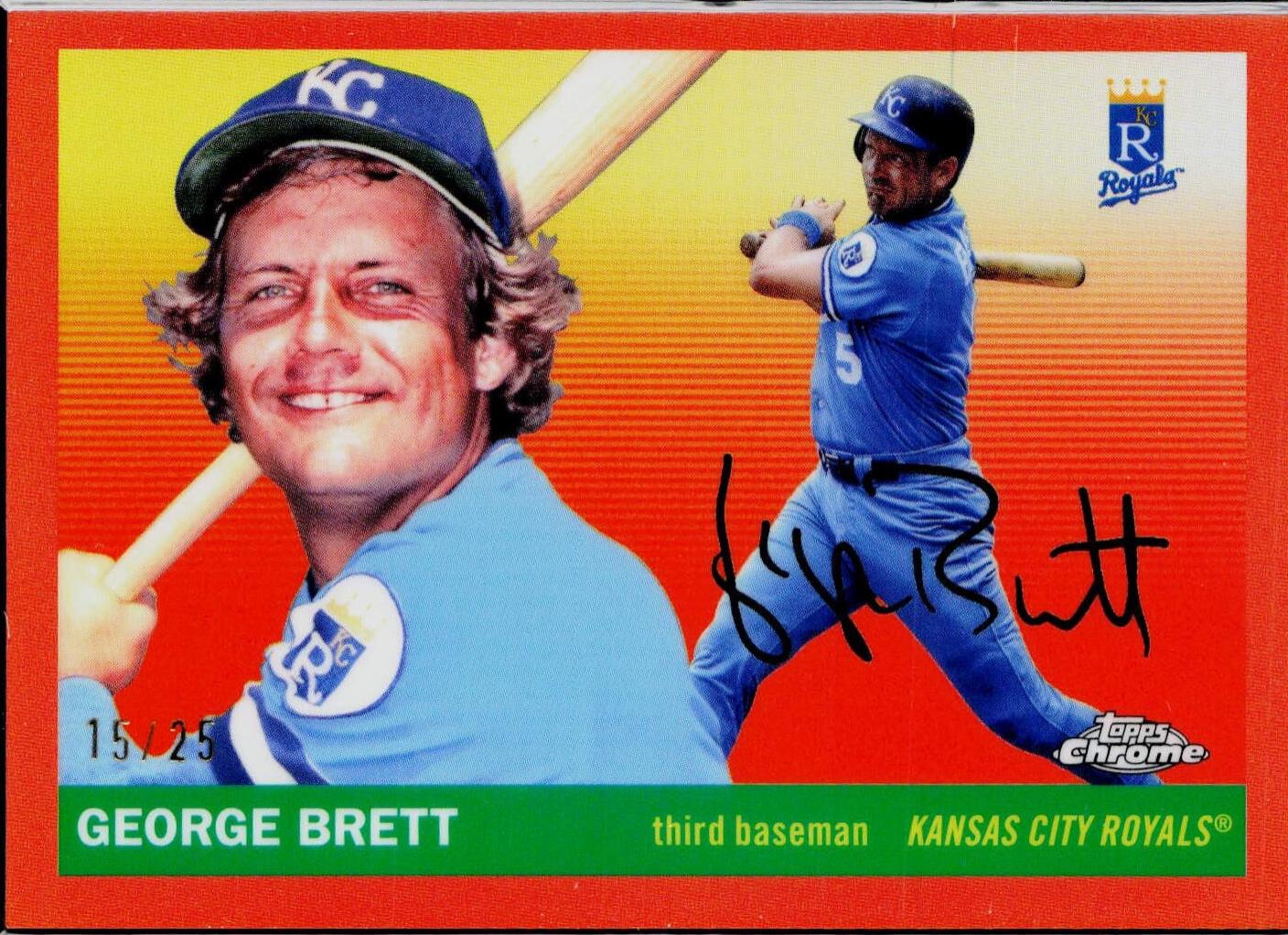 George Brett [Orange Refractor] #429