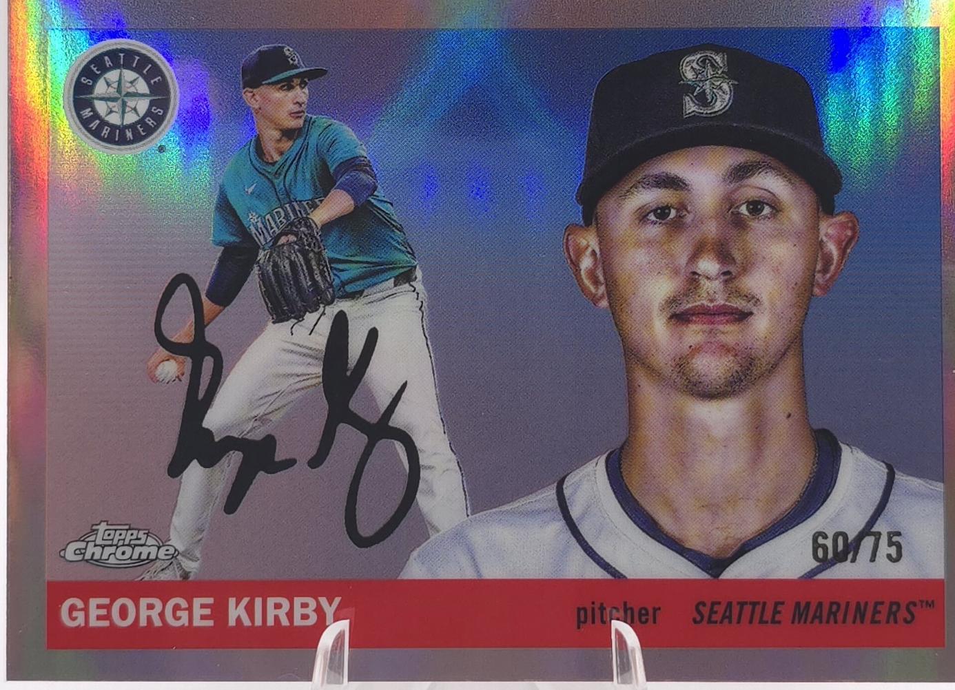 George Kirby [Rose Gold Refractor] #125