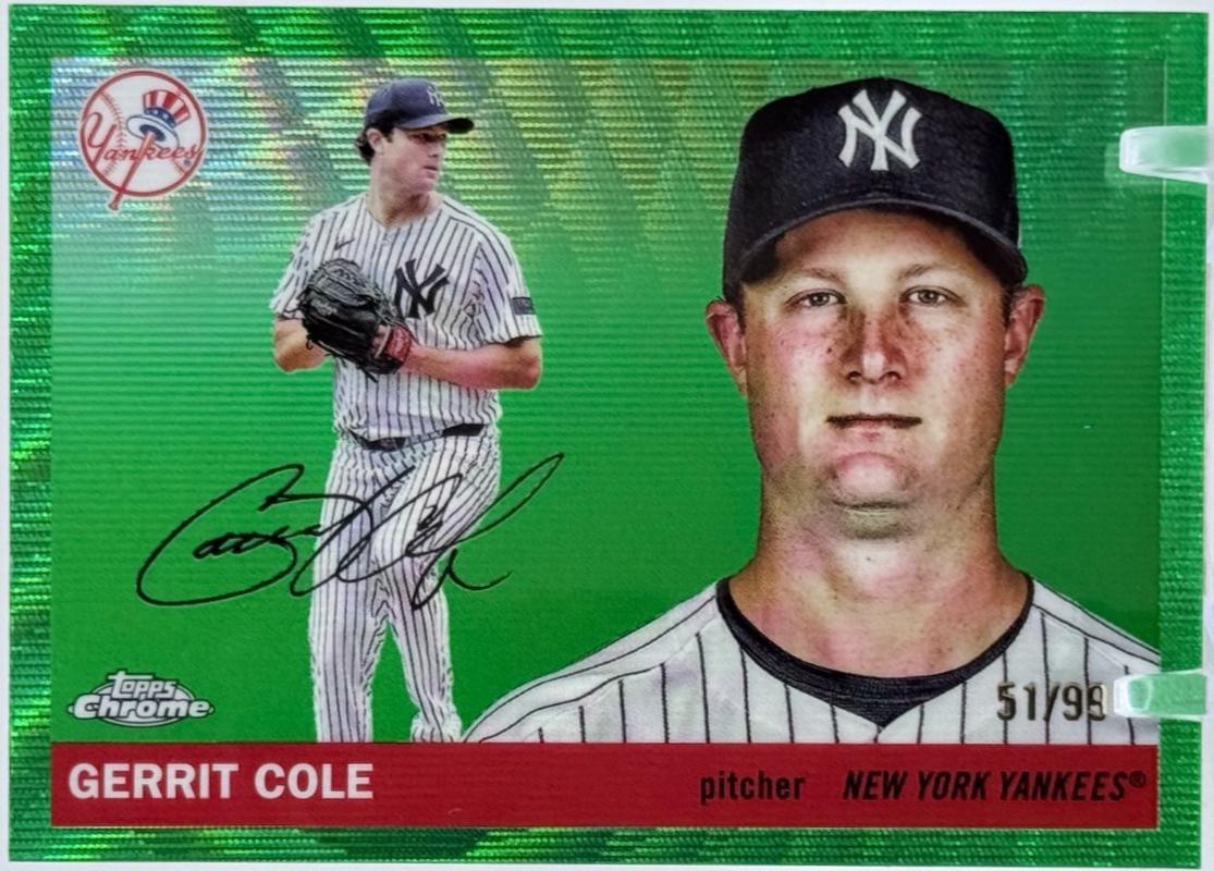 Gerrit Cole [Green Wave Refractor] #144