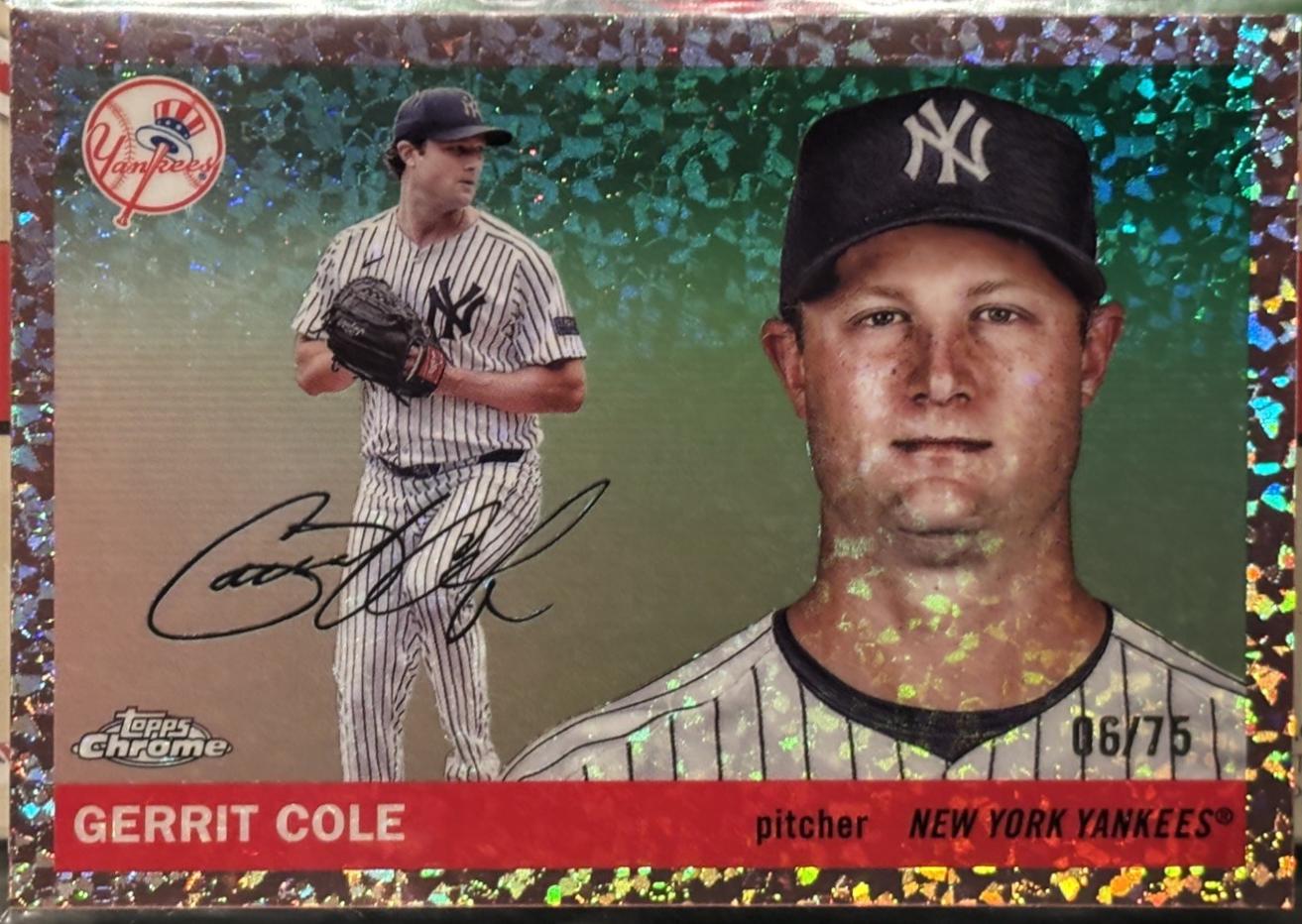 Gerrit Cole [Rose Gold Mini-Diamond Refractor] #144