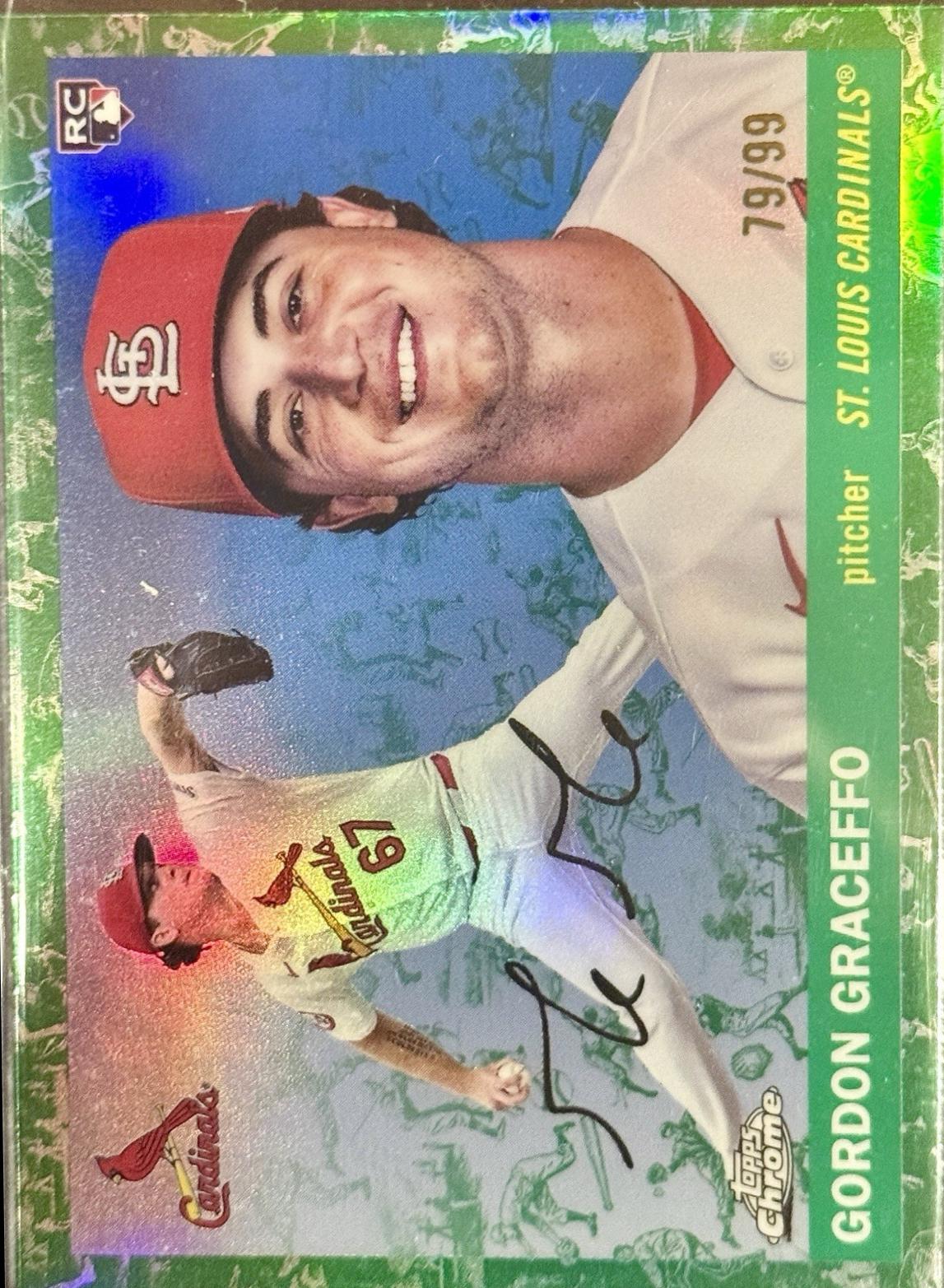 Gordon Graceffo [Toile White Green Refractor] #376