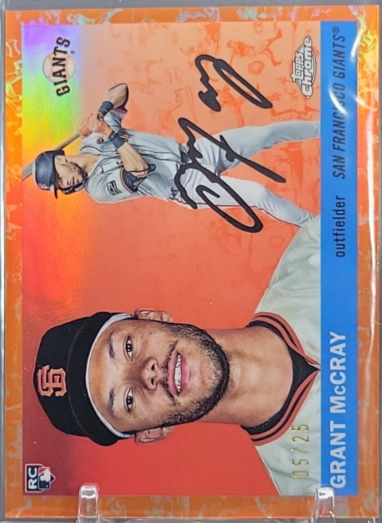 Grant McCray [Toile White Orange Refractor] #202