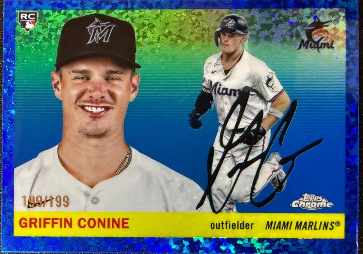 Griffin Conine [Blue Mini-Diamond Refractor] #262