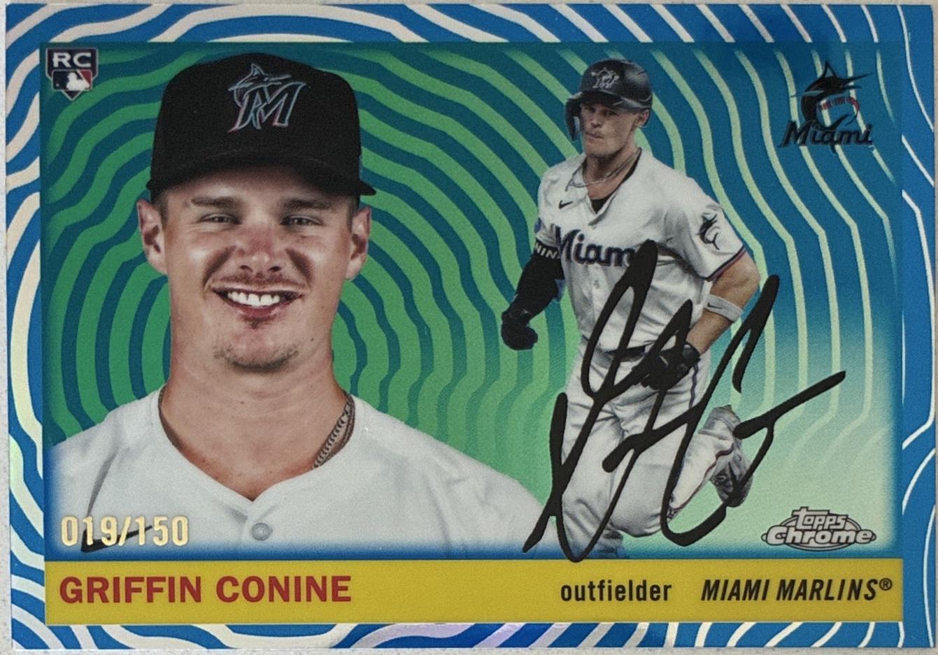 Griffin Conine [Blue Vibrations Refractor] #262