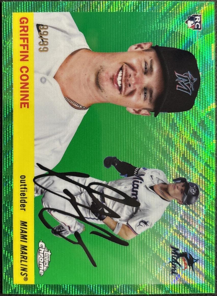 Griffin Conine [Green Wave Refractor] #262