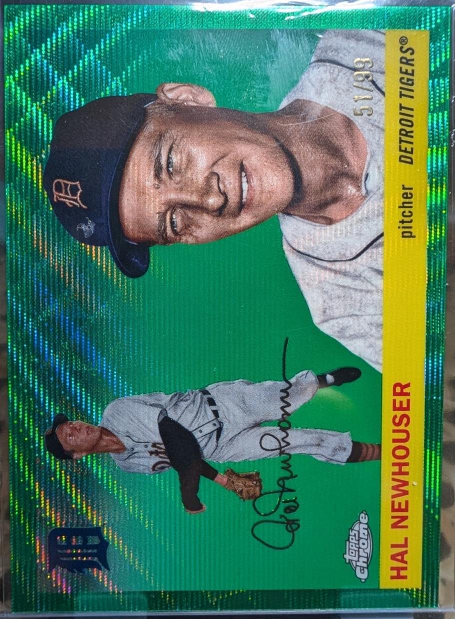 Hal Newhouser [Green Wave Refractor] #430