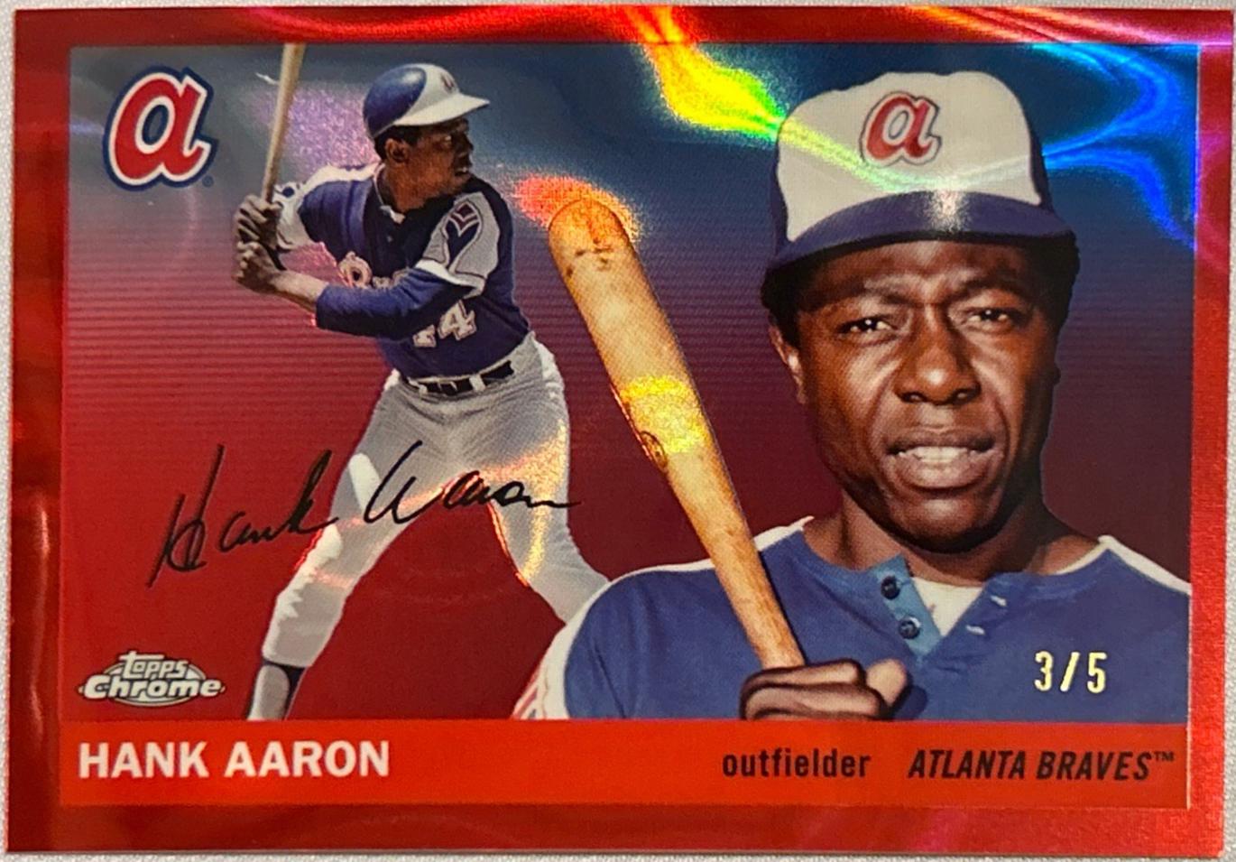 Hank Aaron [Red Lava] #304