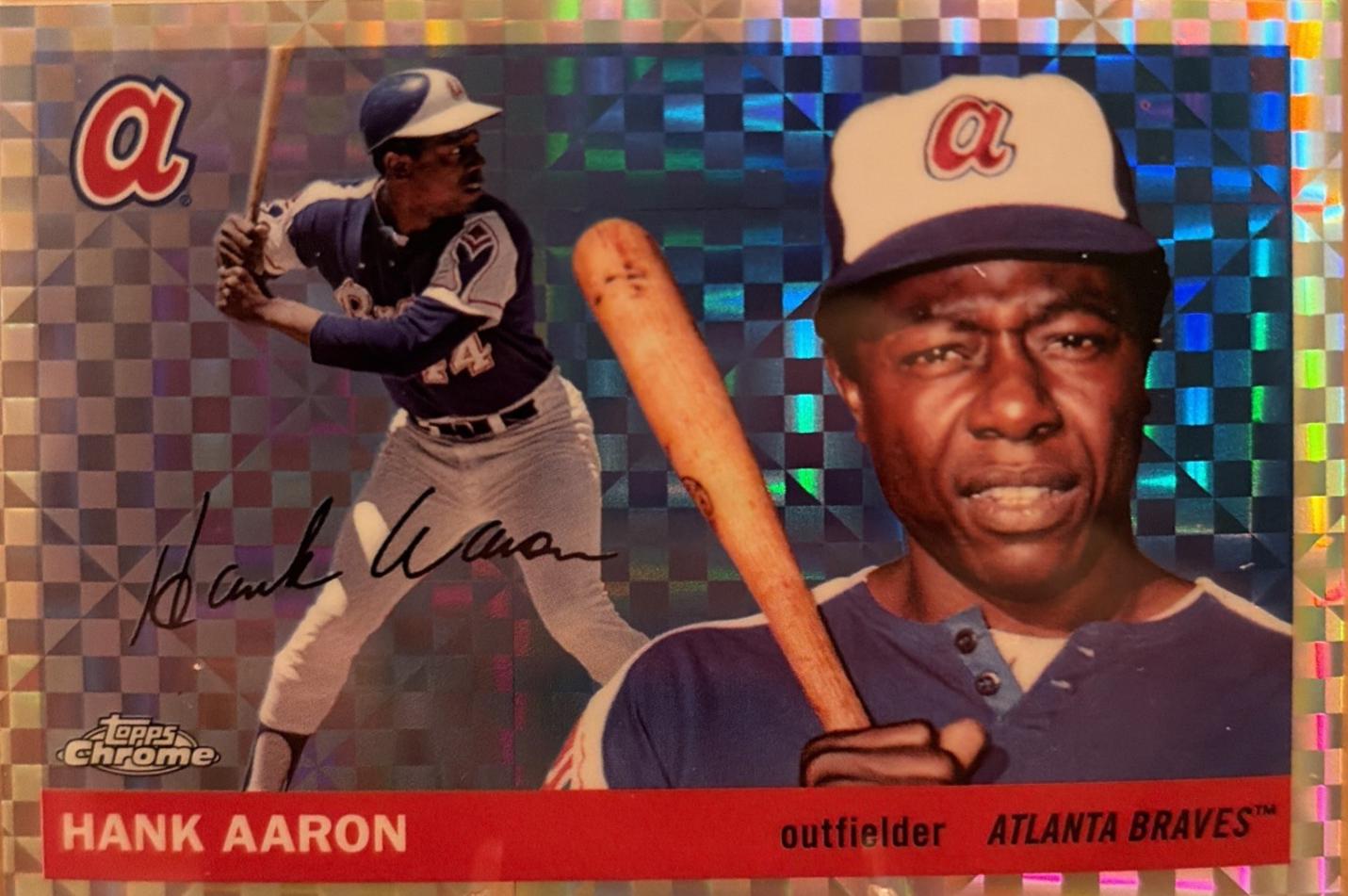 Hank Aaron [X-Fractor] #304
