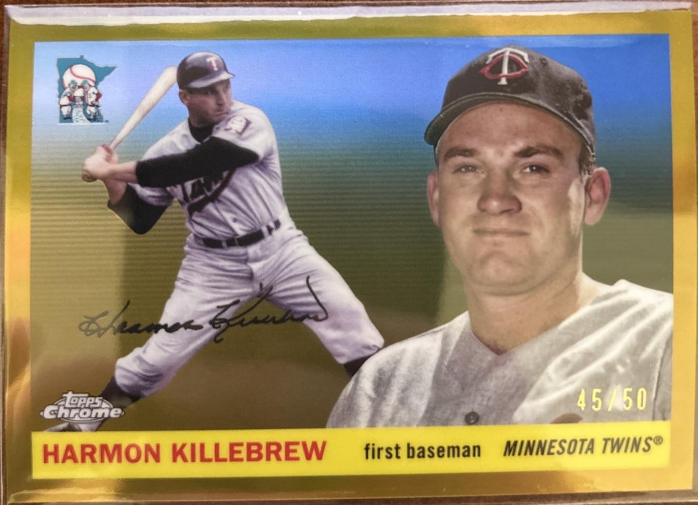 Harmon Killebrew [Gold Wave] #432