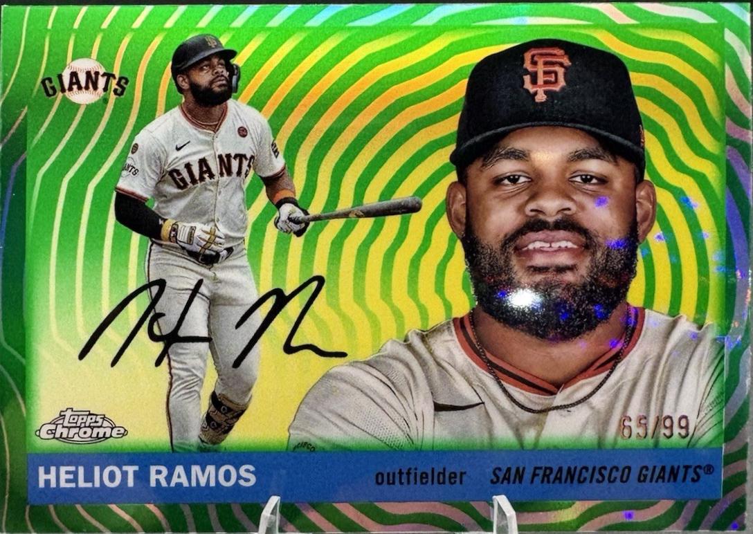 Heliot Ramos [Green Vibrations Refractor] #191