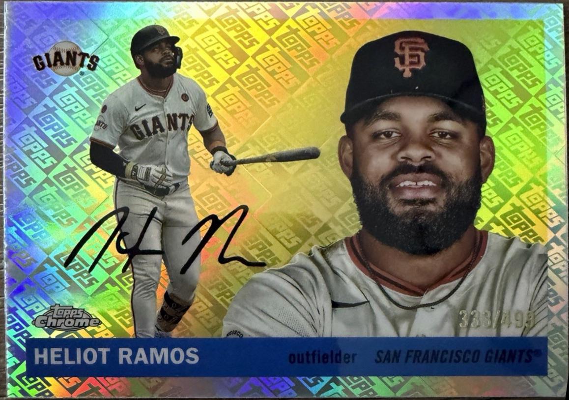 Heliot Ramos [Topps Refractor] #191