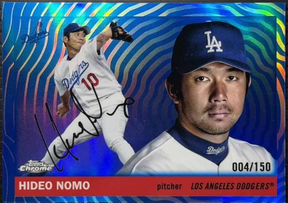 Hideo Nomo [Blue Vibrations Refractor] #233