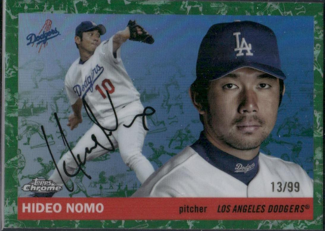 Hideo Nomo [Toile White Green Refractor] #233