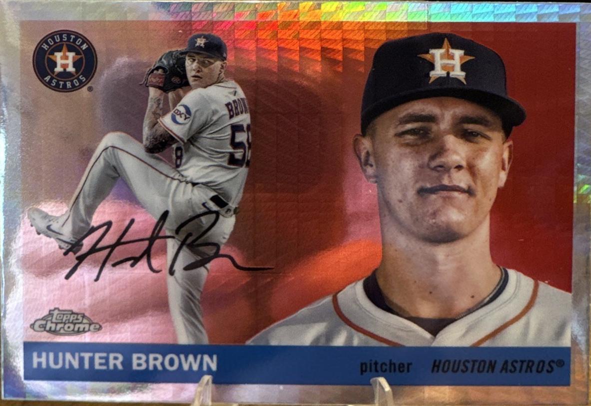 Hunter Brown [X-Fractor] #184