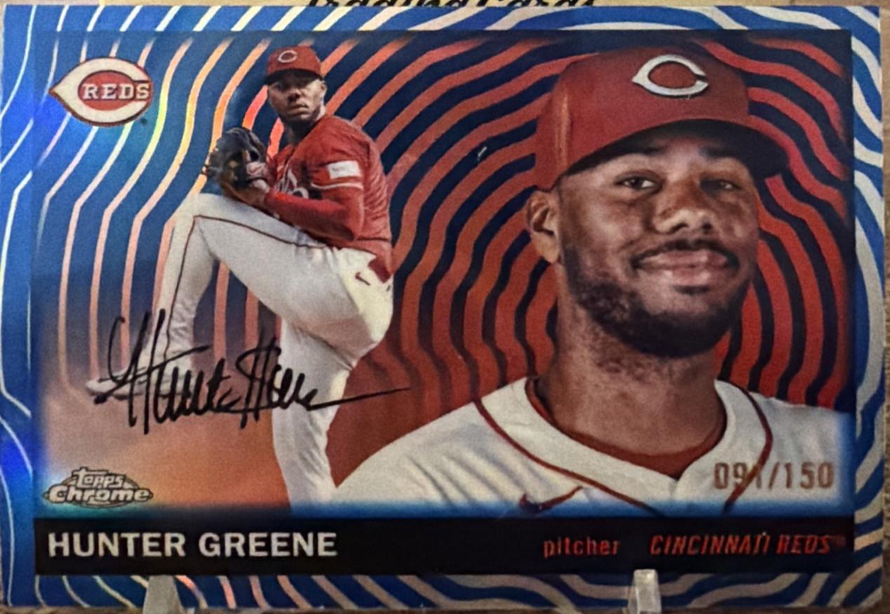 Hunter Greene [Blue Vibrations Refractor] #71