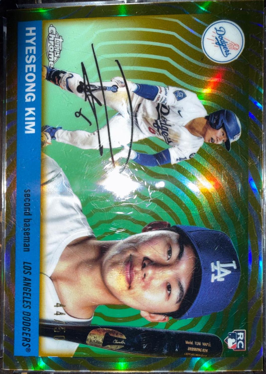Hyeseong Kim [Gold Vibrations Refractor] #360