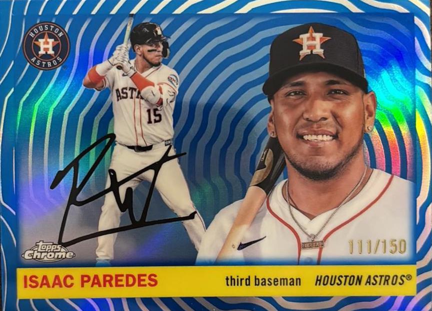 Isaac Paredes [Blue Vibrations Refractor] #40