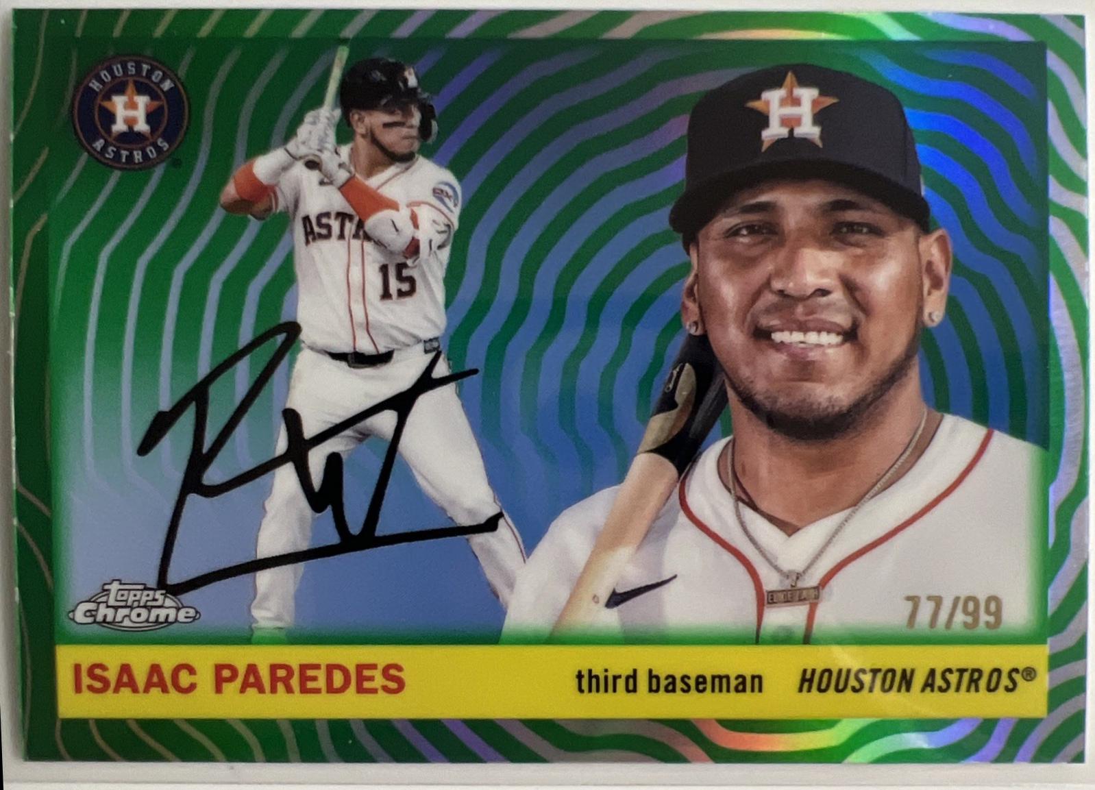 Isaac Paredes [Green Wave Refractor] #40