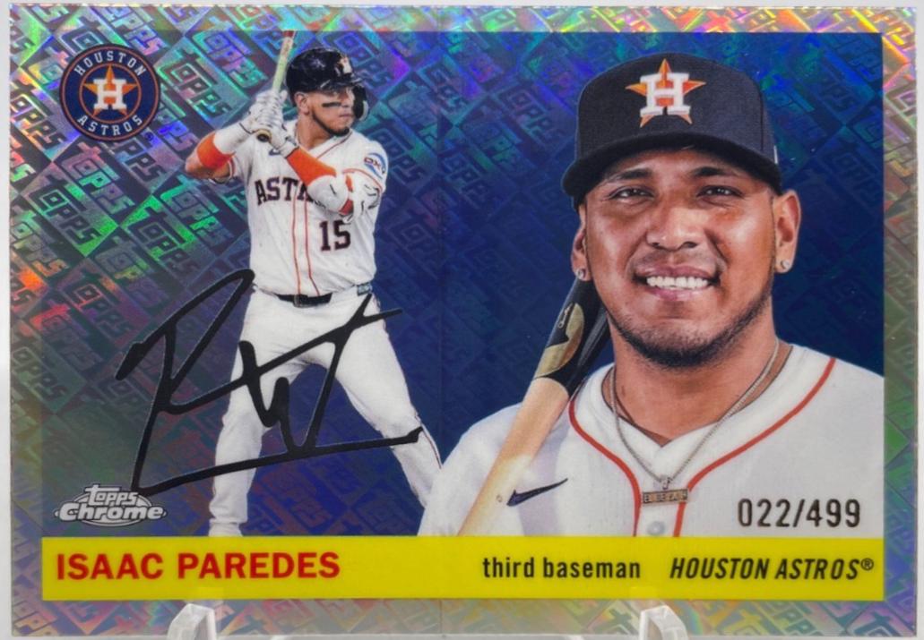 Isaac Paredes [Topps Refractor] #40