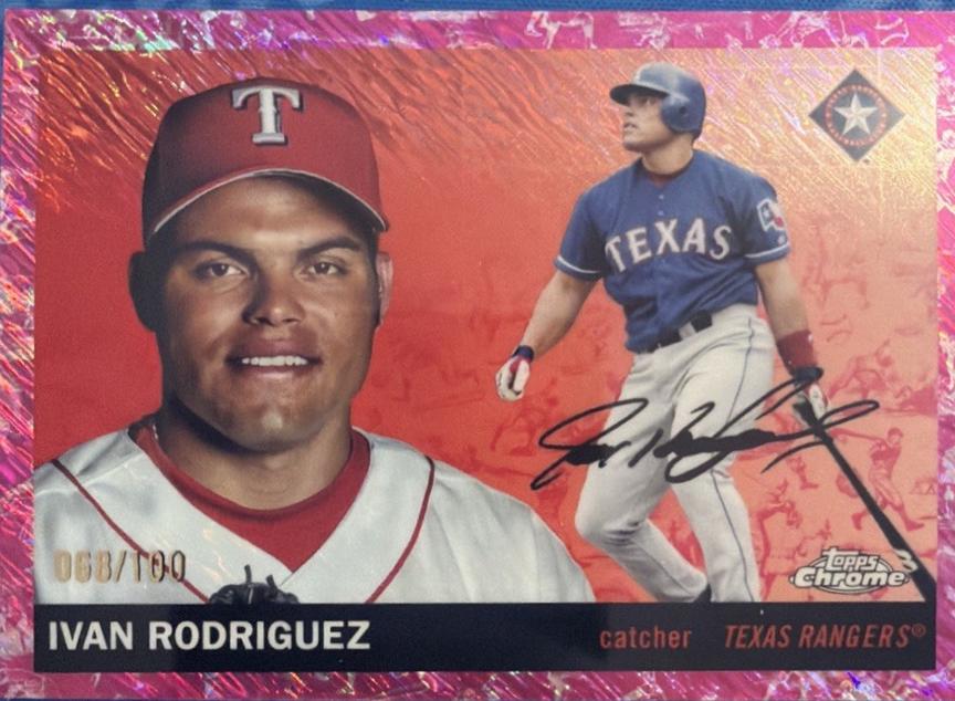 Ivan Rodriguez [Blue Lava] #494
