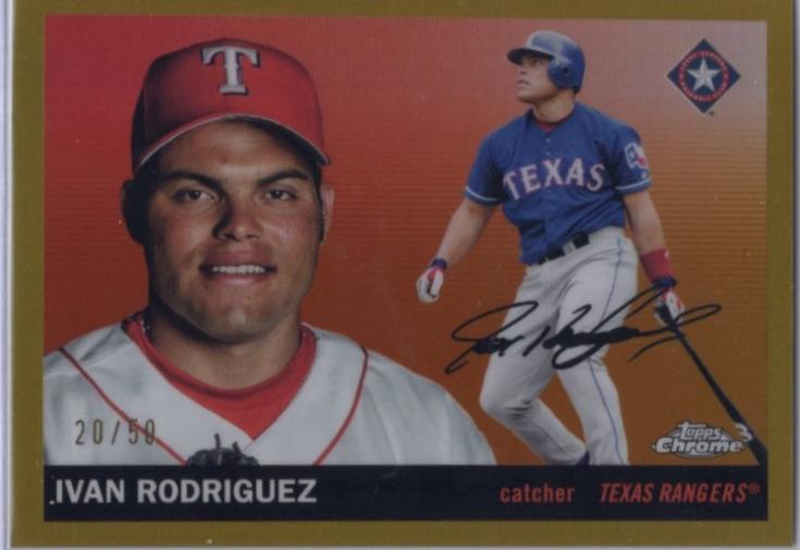Ivan Rodriguez [Gold Refractor] #494