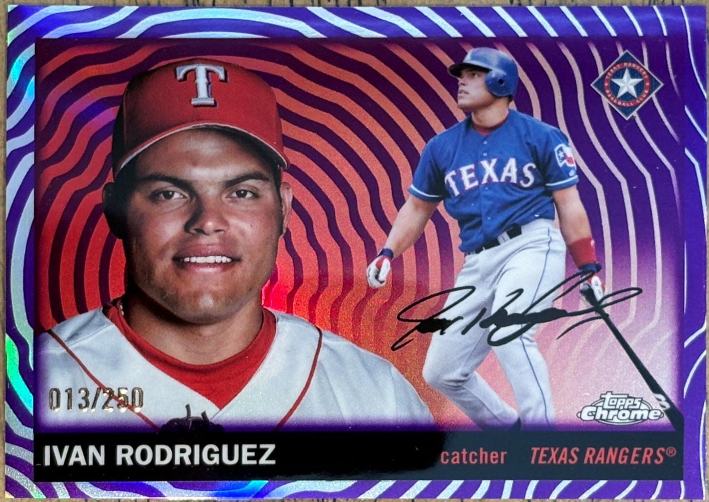 Ivan Rodriguez [Vibrations Refractor] #494