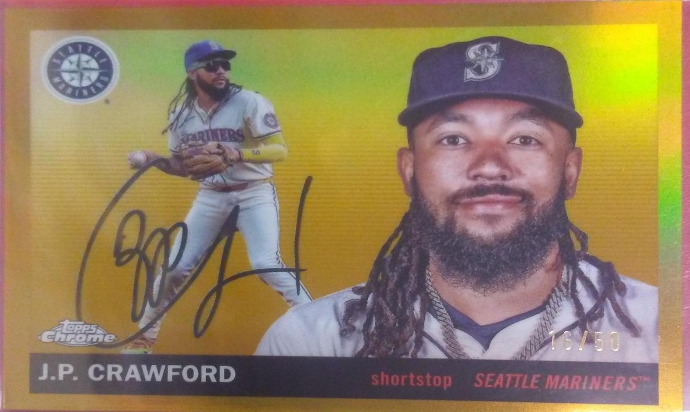 J.P. Crawford [Gold Refractor] #138