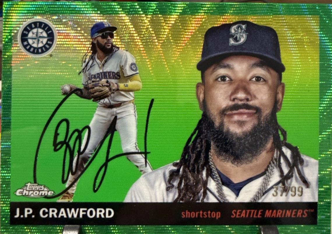 J.P. Crawford [Green Vibrations Refractor] #138