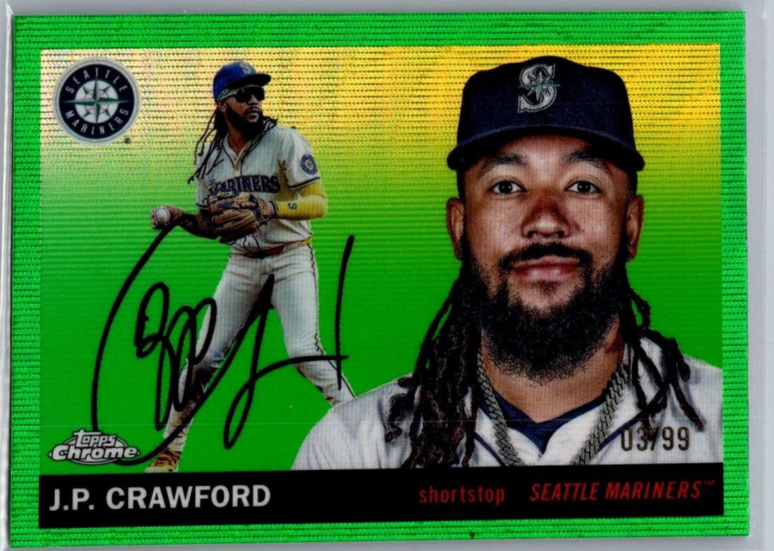 J.P. Crawford [Green Wave Refractor] #138