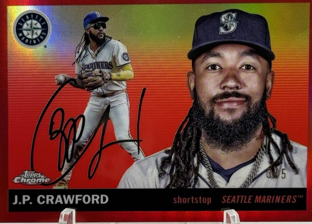 J.P. Crawford [Red Refractor] #138