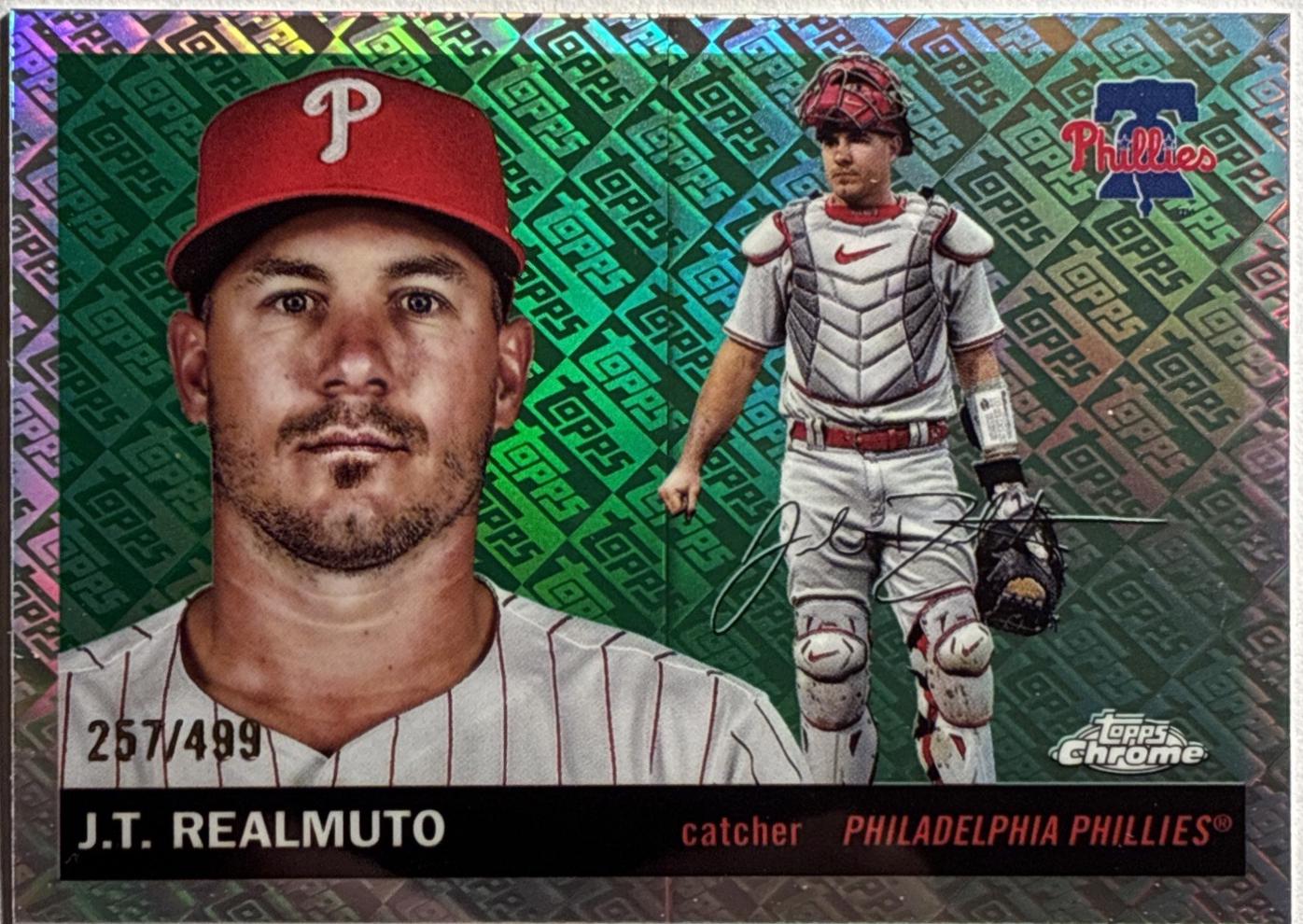 J.T. Realmuto [Topps Refractor] #171