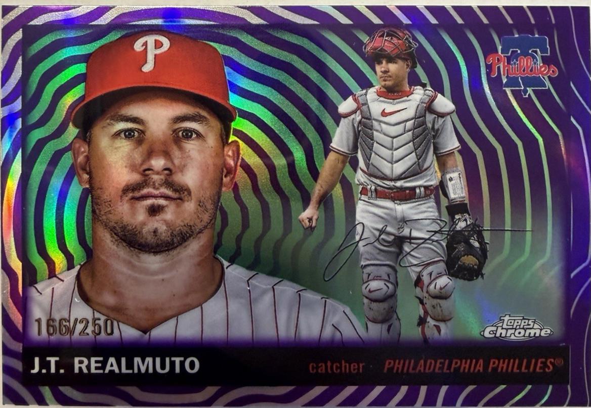 J.T. Realmuto [Vibrations Refractor] #171