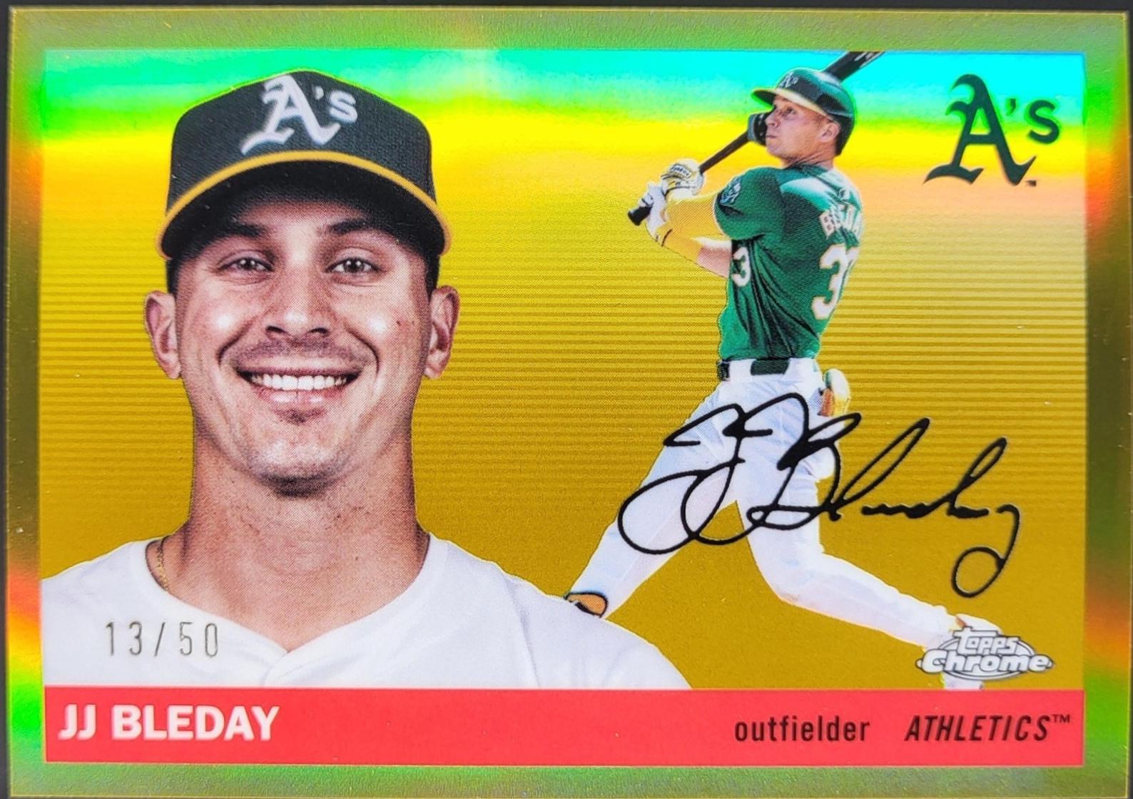 JJ Bleday [Gold Refractor] #74