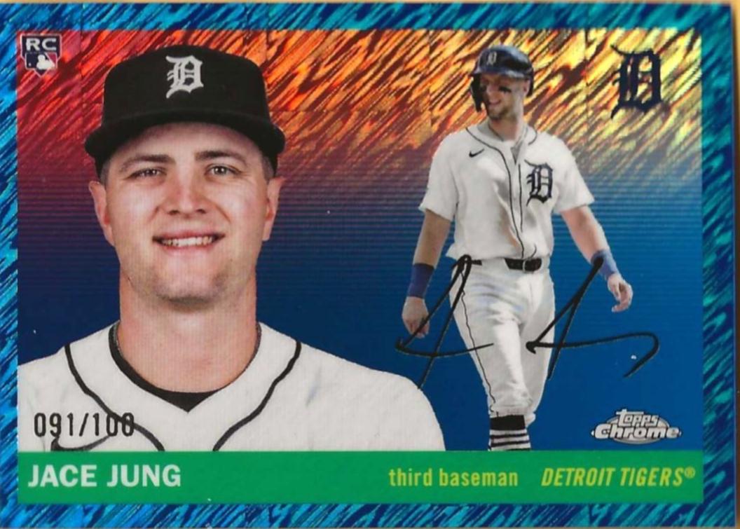 Jace Jung [Blue Lava] #257