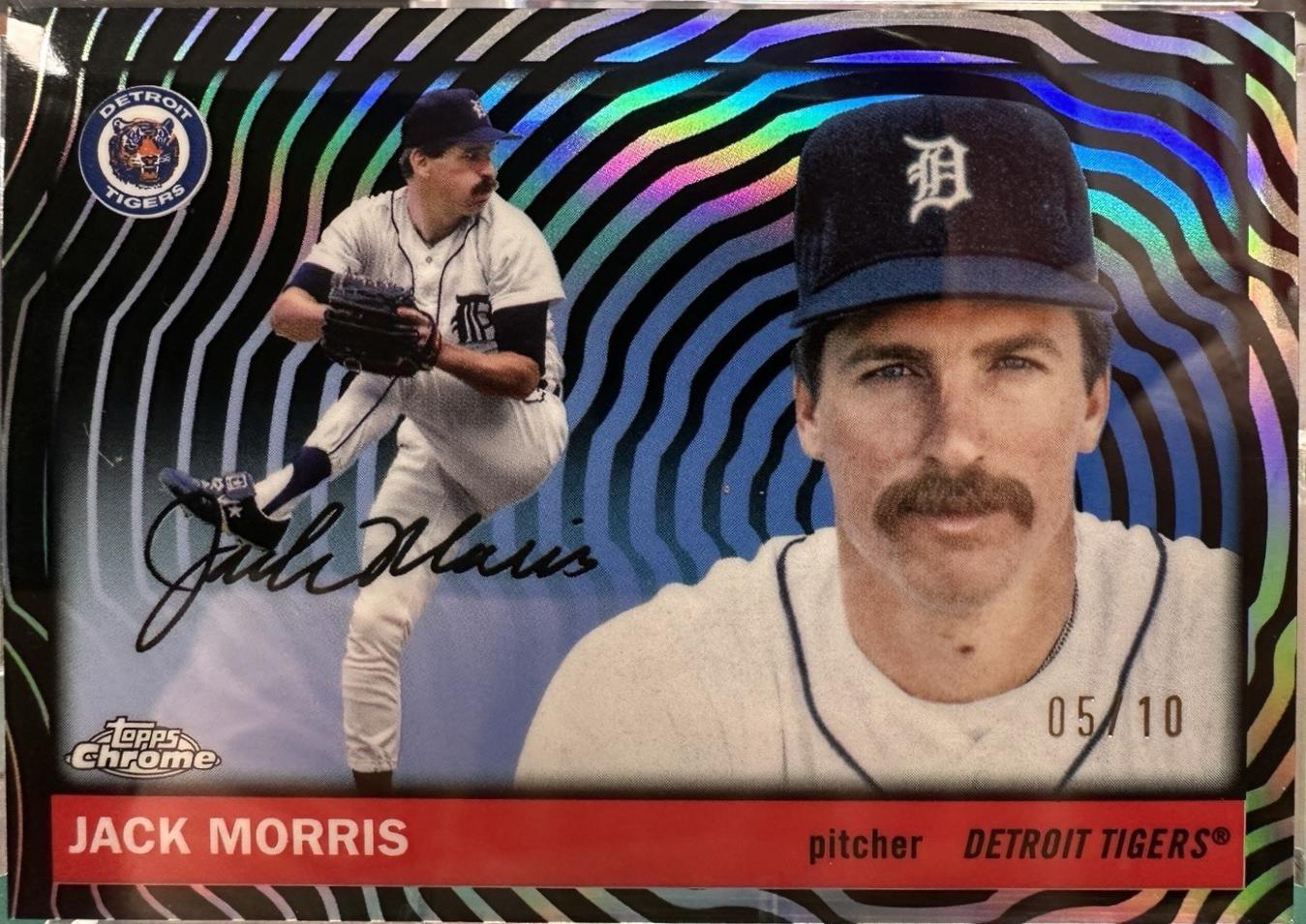 Jack Morris [Black Vibrations Refractor] #478