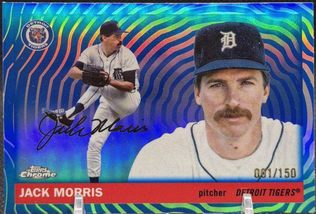 Jack Morris [Blue Vibrations Refractor] #478