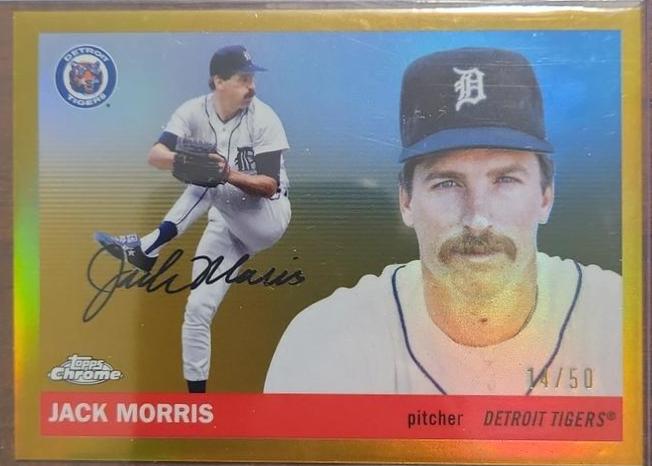 Jack Morris [Gold Refractor] #478