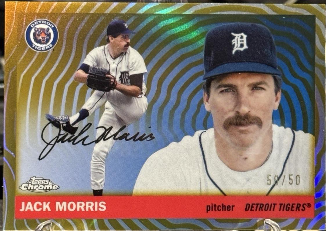 Jack Morris [Gold Vibrations Refractor] #478