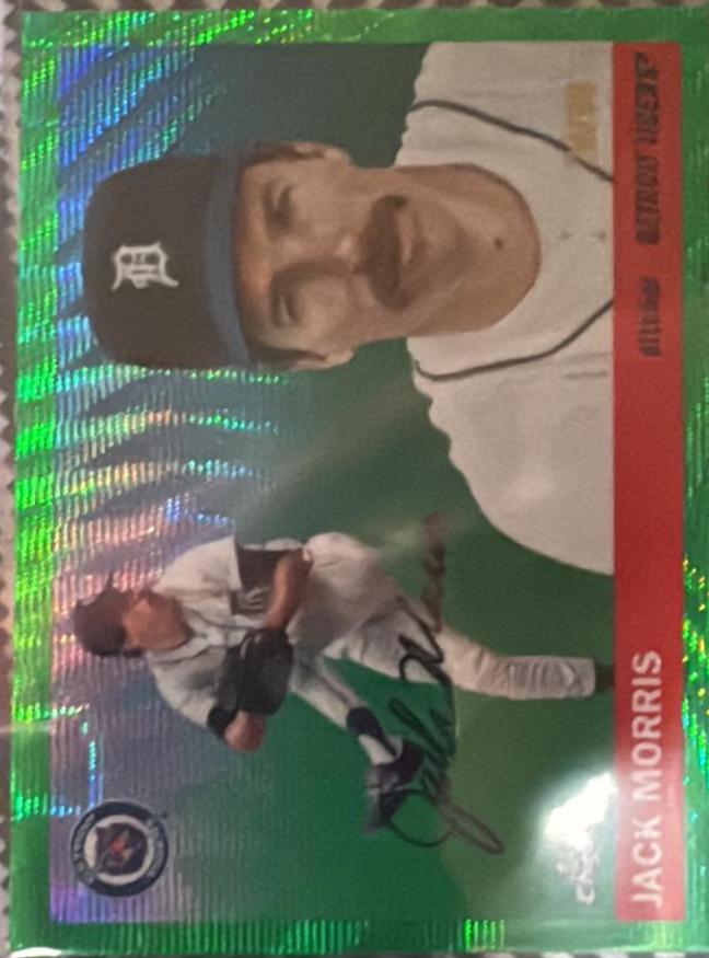 Jack Morris [Green Wave Refractor] #478