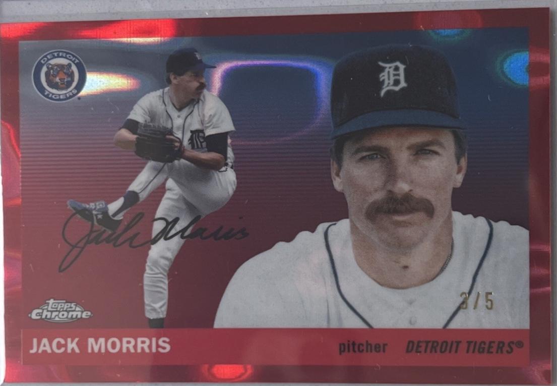 Jack Morris [Red Lava] #478