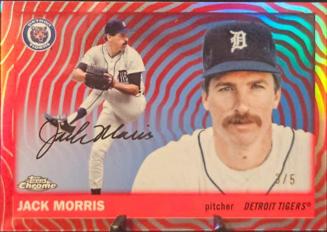 Jack Morris [Red Vibrations Refractor] #478
