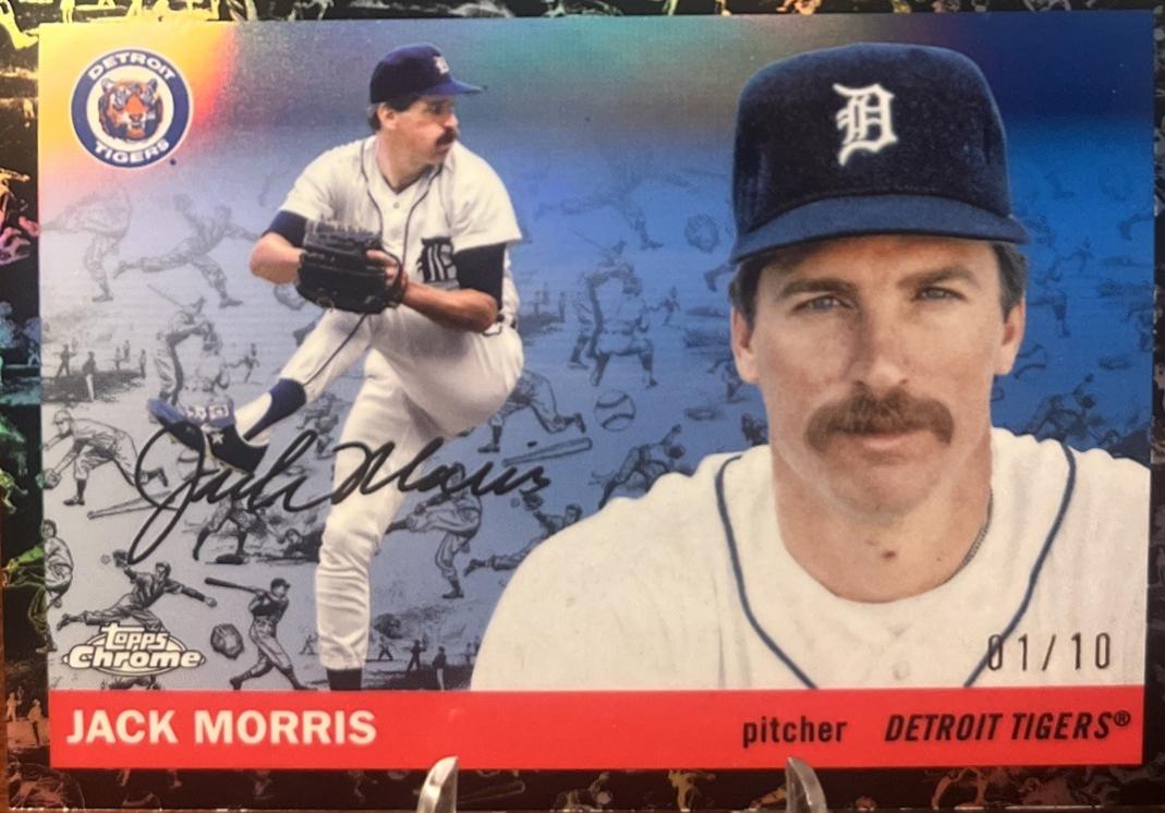Jack Morris [Toile Cream Black Refractor] #478
