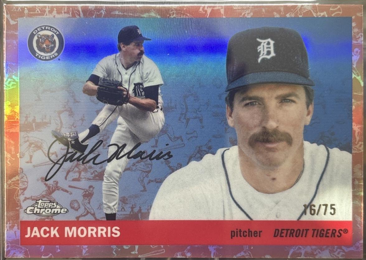 Jack Morris [Toile Cream Rose Gold Refractor] #478