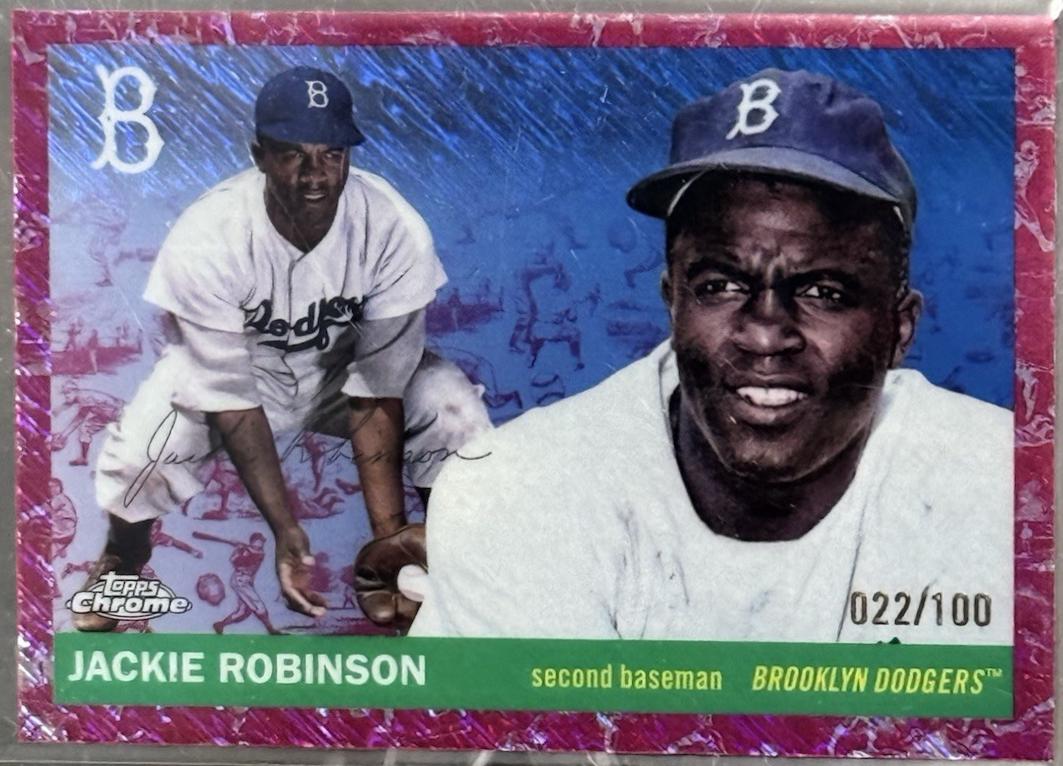 Jackie Robinson [Blue Lava] #480