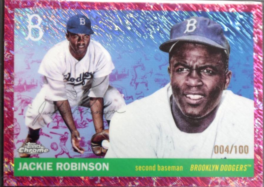 Jackie Robinson [Toile Cream Fuchsia Shimmer] #480